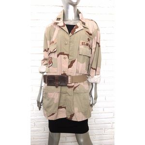 Military Camouflage Jacket Air Force Women’s XL